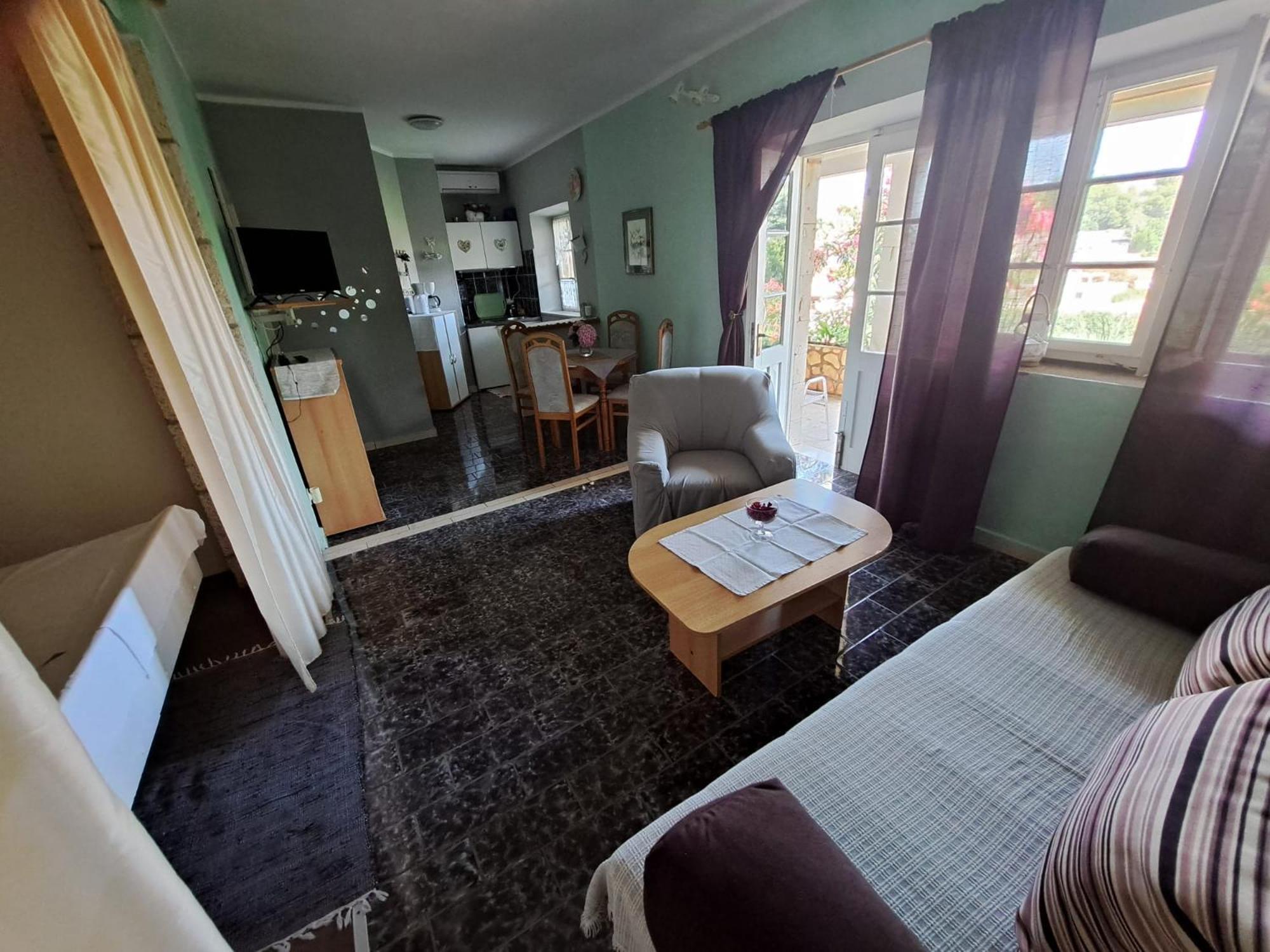 Apartmani Dusica Lumbarda Bagian luar foto